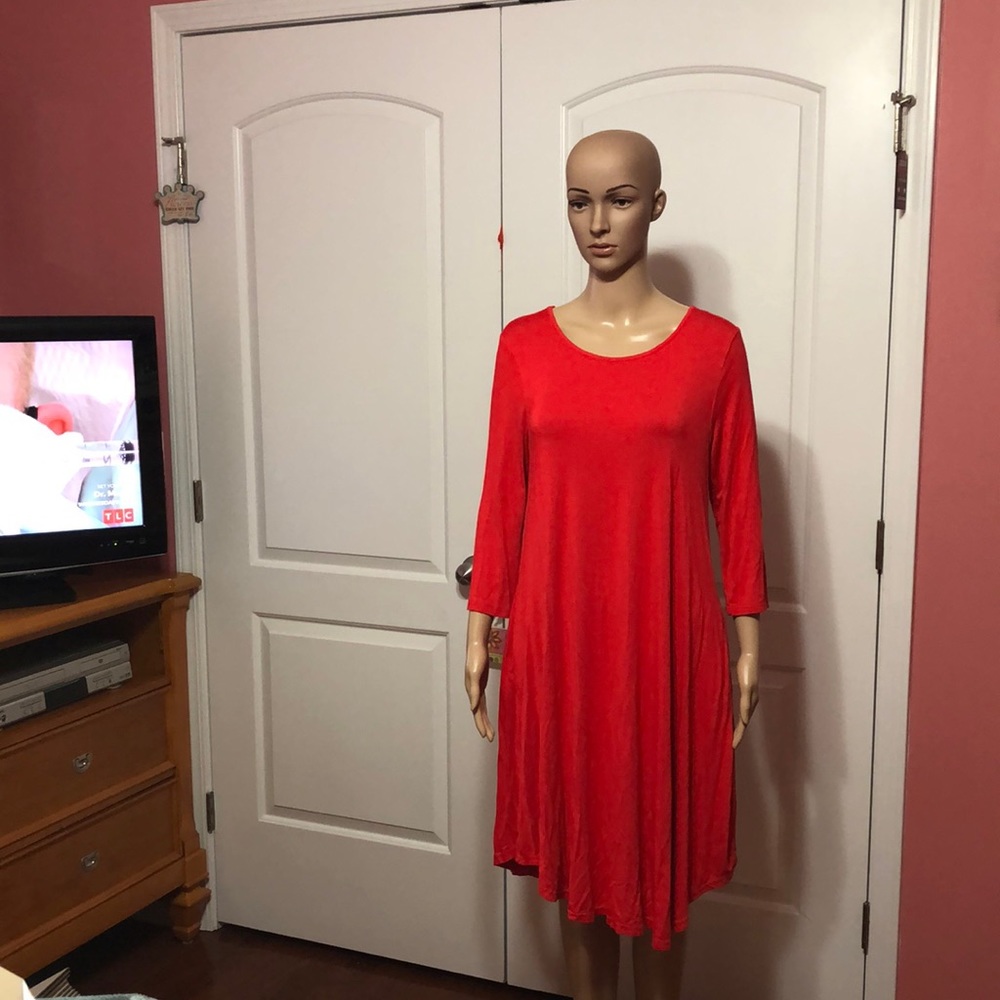 Heathmoor red dress size large